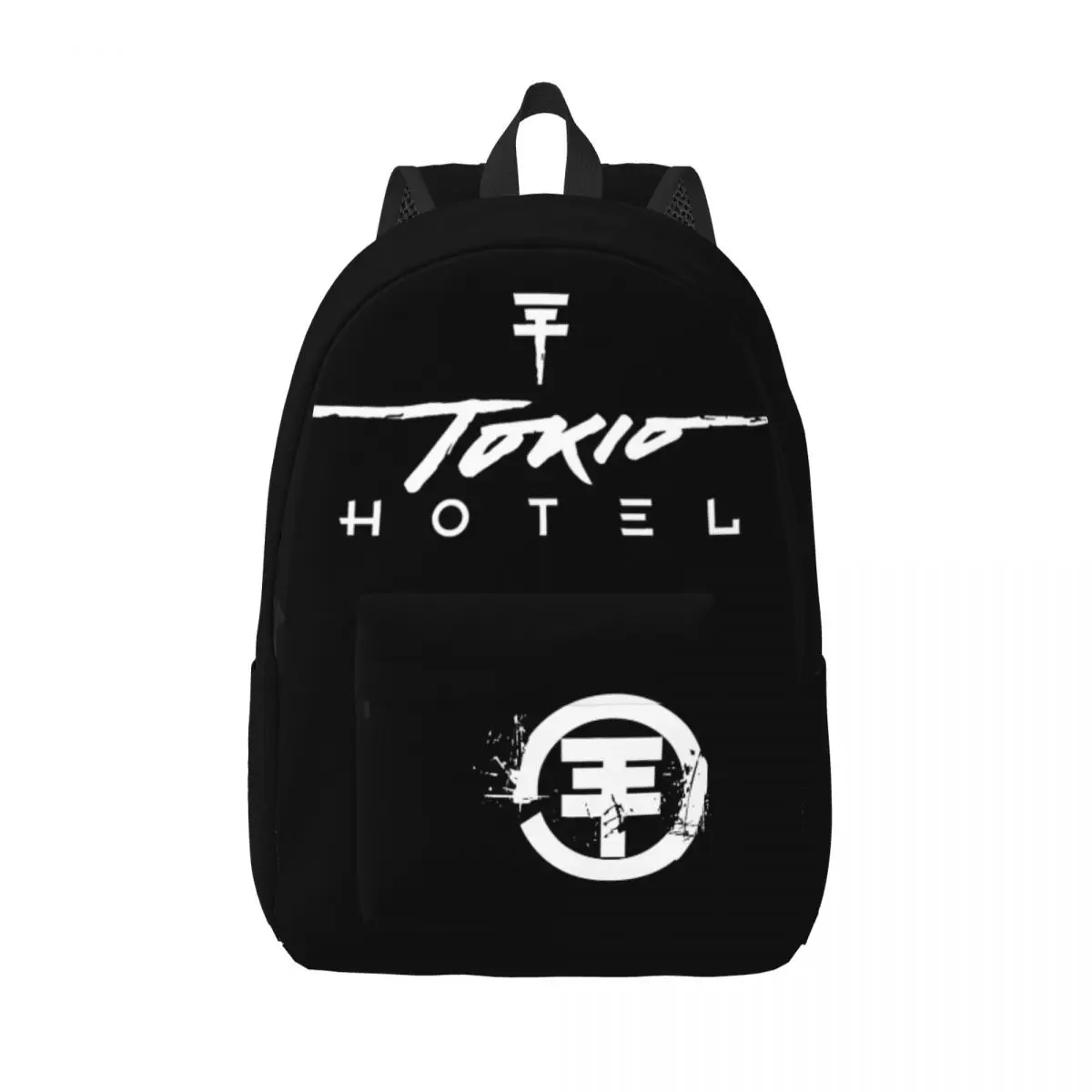 Tokio Hotel Rock Band German Teenage Backpack Durable Student Hiking Travel Daypack for Men Women Laptop Canvas Bags