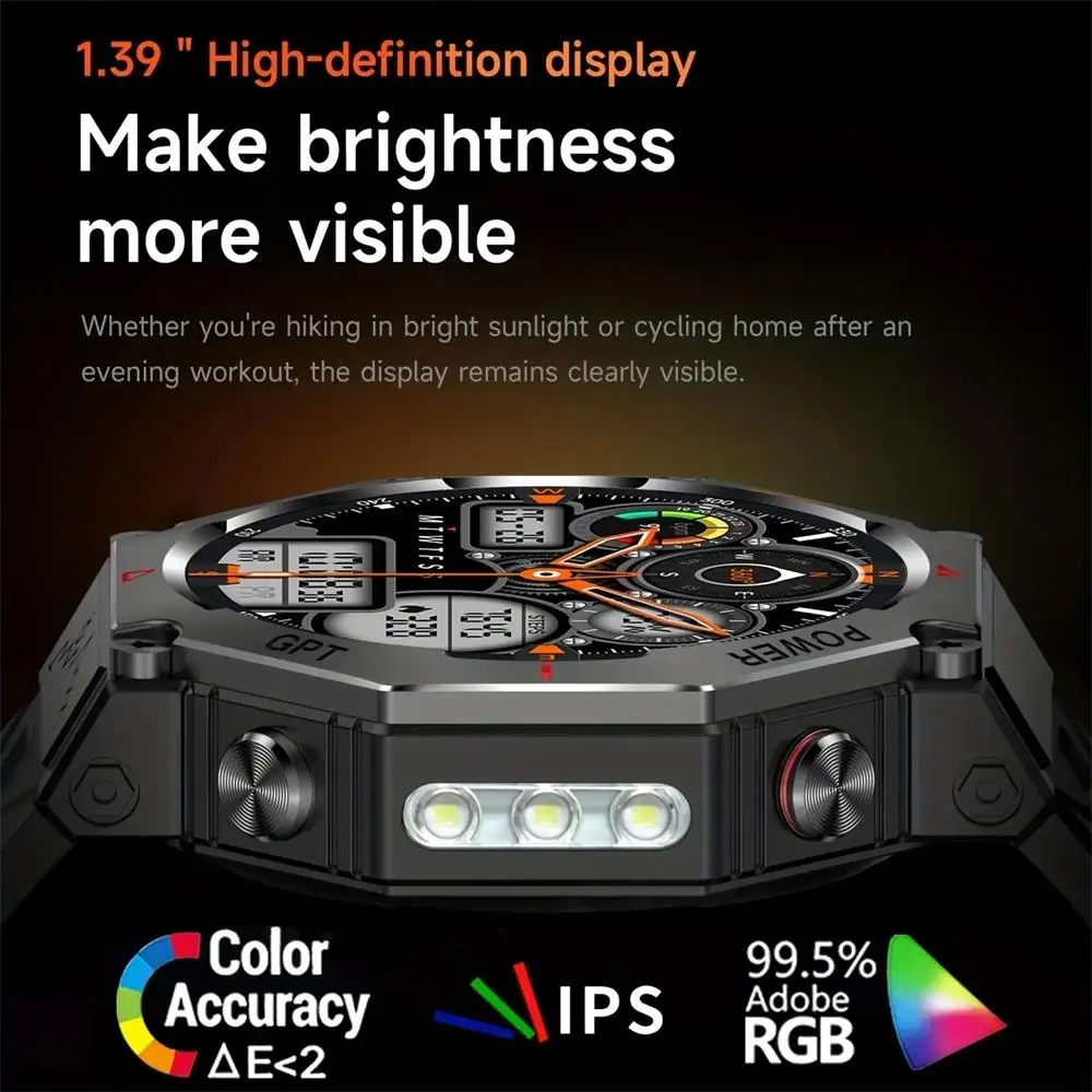 ل Xiao جديد ChatGPT AI مساعد ساعة ذكية 5ATM مقاوم للماء لتحديد المواقع المدمج في ثنائي النطاق GNSS البوصلة الرياضة Smartwatch الرجال امرأة #2