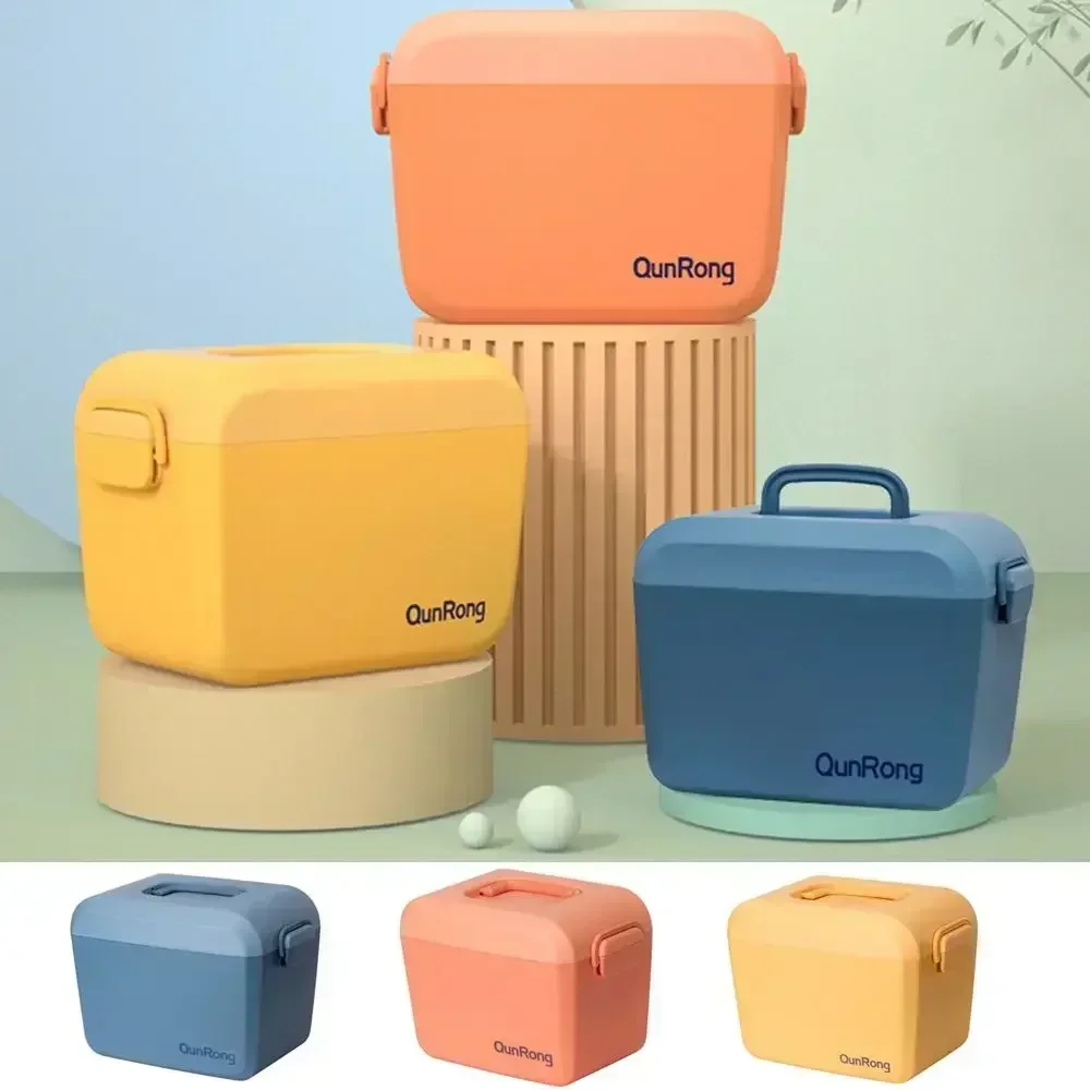 Children Toy Storage Box Household Plastic Tabletop Storage Box Snack Storage Box Colored Clay Block Large Capacity Sorting Box