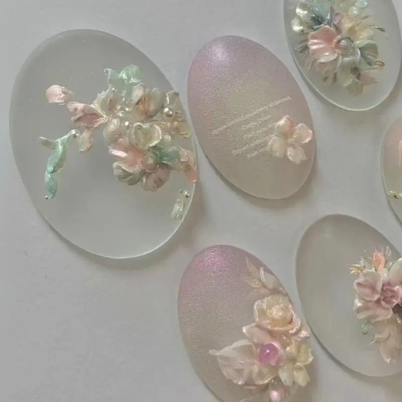1 Stück Relief-Blütenblätter Schmetterling Orchidee Rose Vorlage Silikon-Nagelform Spielzeug Dreidimensionale Dekoration DIY Nagelform – Detail 4