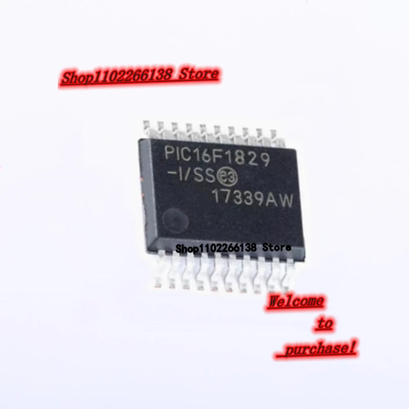 PIC16F1829T-I/SS PIC16F1829 SSOP-20 Chip IC 1pcs/lot