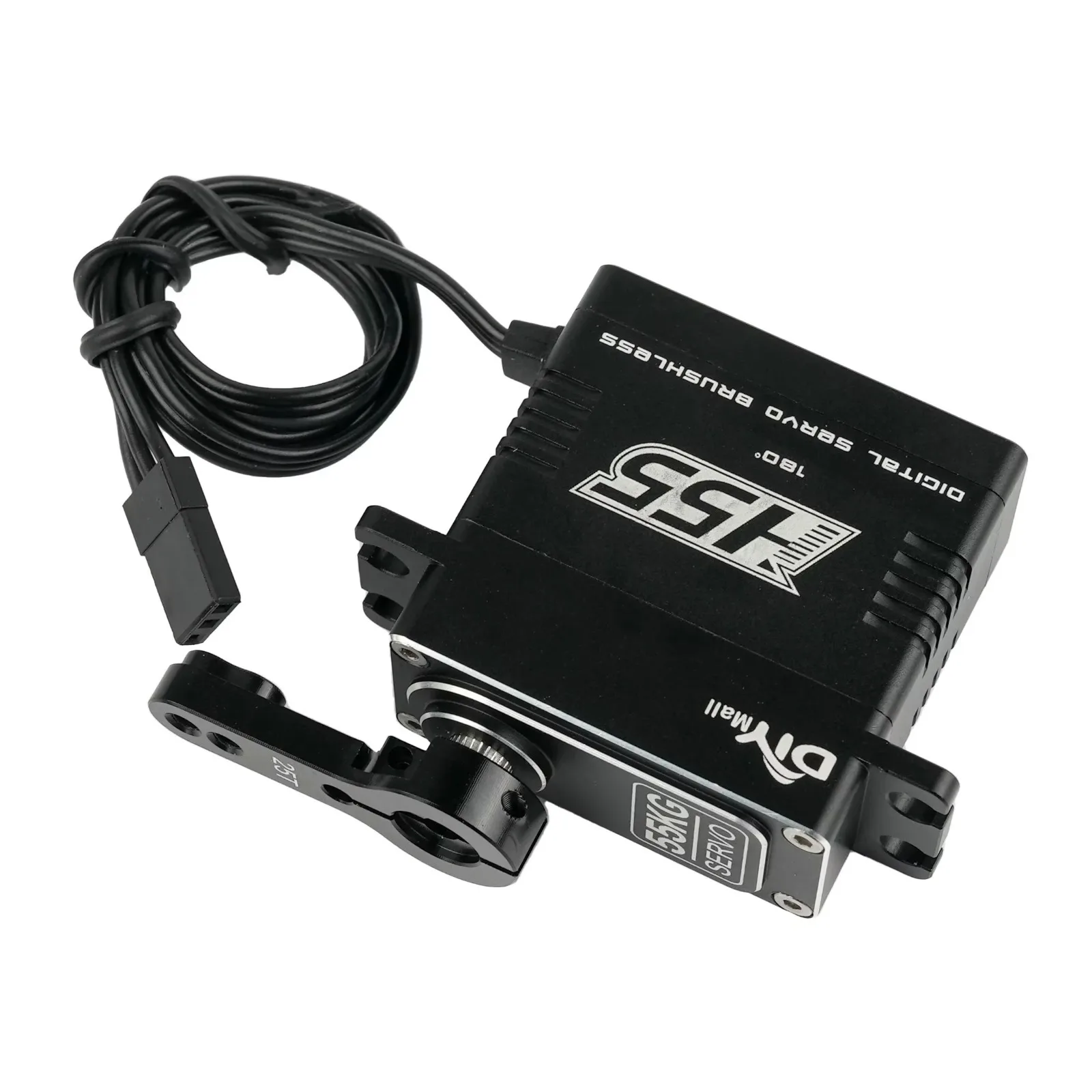 Full Metal Digital Servo 55KG Brushless Waterproof Motor 180/270/360° High Torque for RC Car Boat Robot