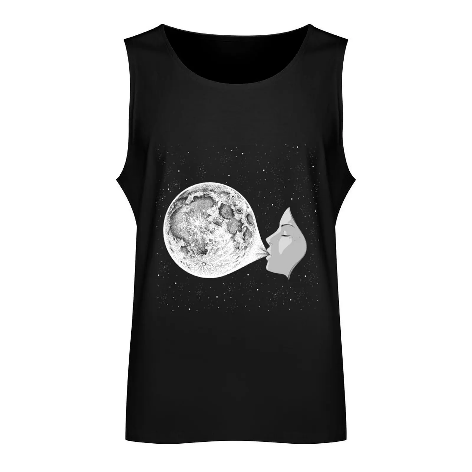 Bubble Moon Tank Top Gym clothes bodybuilding basketball