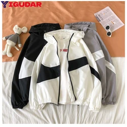 Japanese Baseball Jacket men Print Korean Sportswear Bomber Coats Men Fashion Loose College Windbreaker Jackets y2k streetwear