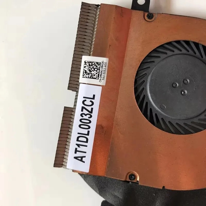 AT1DL003ZAL 98% New Notebook CPU Cooling Radiator for Dell Latitude E7470 CPU Fan 14 E7470 7470 AT1DL003ZCL Heatsink 0F84N0
