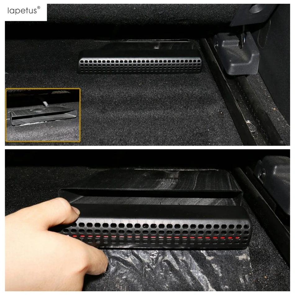 Seat Under Floor Air AC Outlet Vent Dust Cover Accessories For Peugeot 3008 5008 GT 2017 - 2024 Citroen C5 Aircross 2018 - 2024