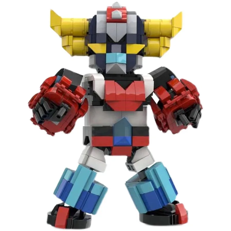 

MOC building block mecha set anime robot model creative assembly toy boy gift