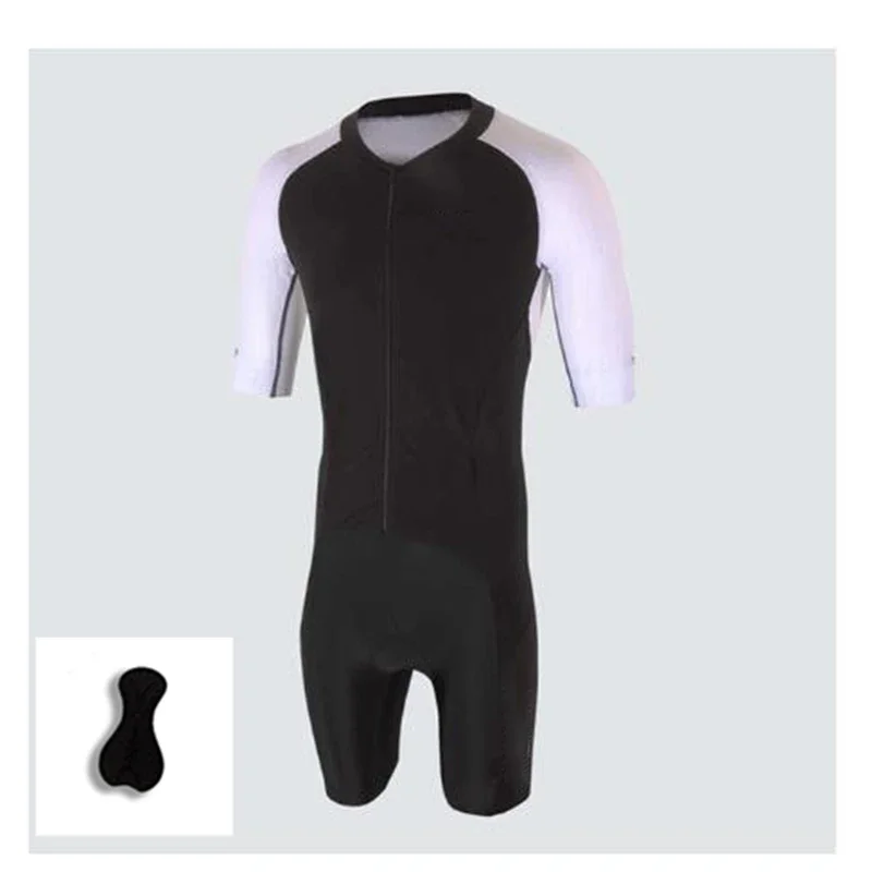 High Quality Quick Dry Anti Uv Seamless Triathlon Sport Cycling Clothes Kit For Men,Breathable Short Sleeves Triathlon Jumpsuit