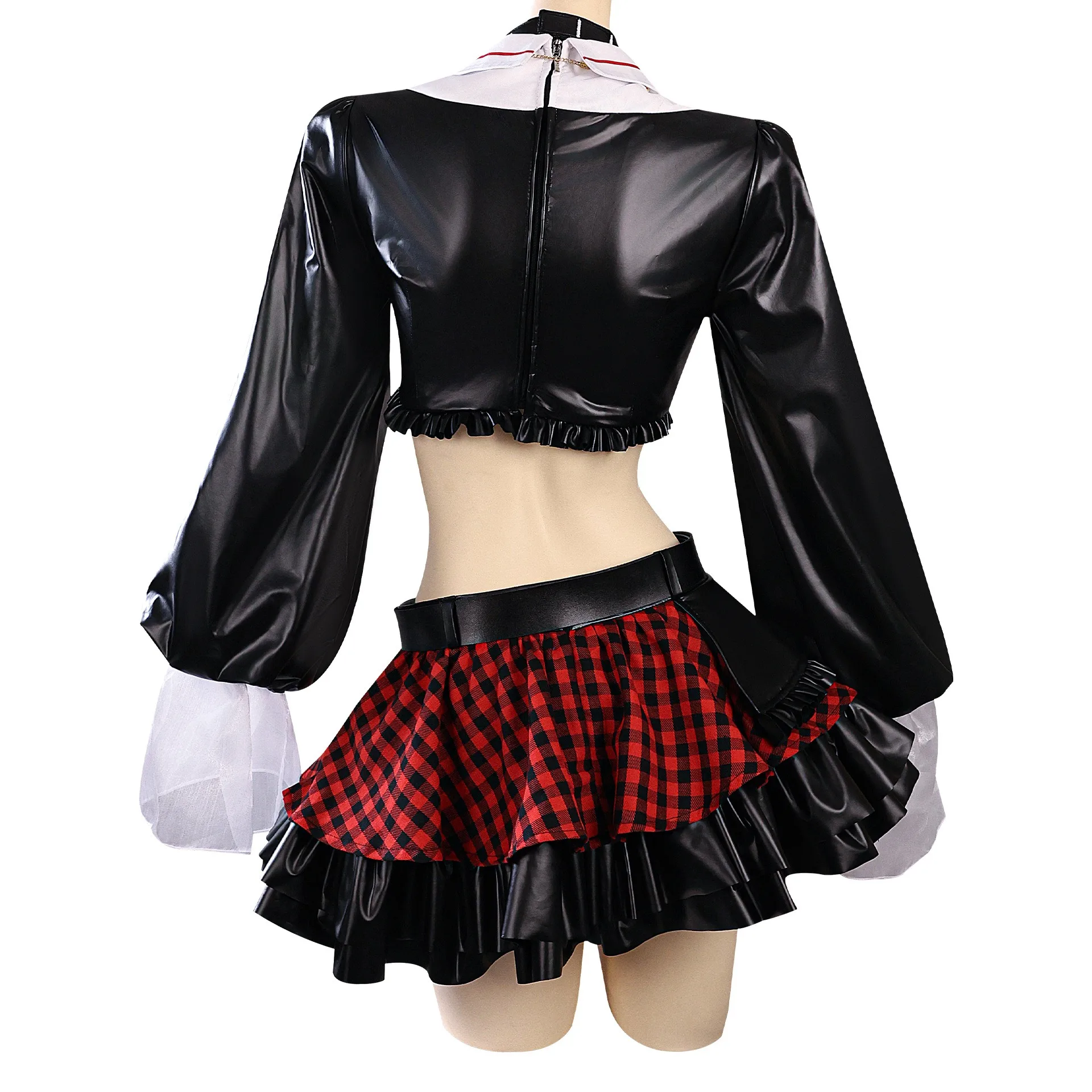 Asuka Cos Costume Rock Band Soldiers Hand Run The Same Cosplay Anime Animation Role Play Costume Wig