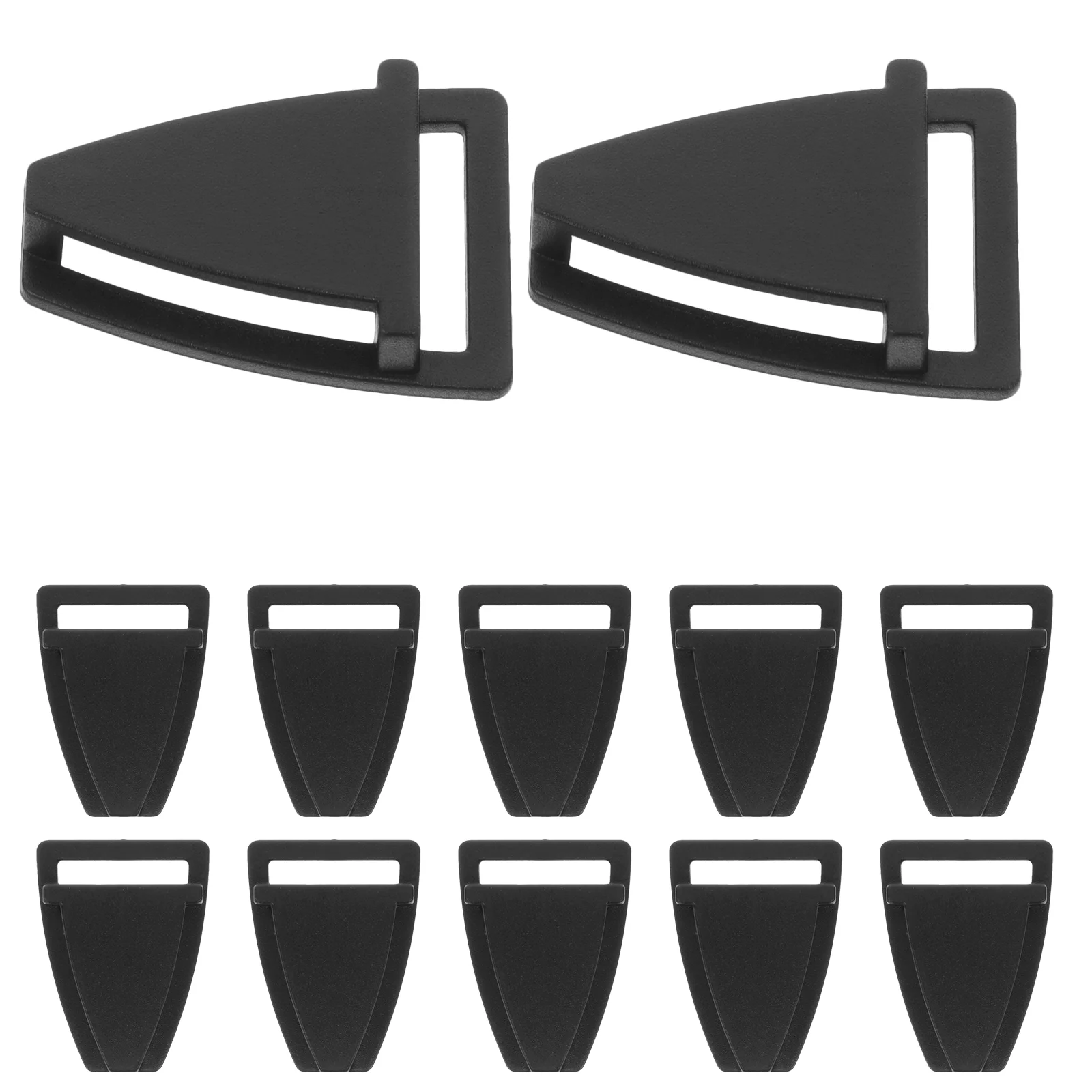 20 Pcs Triangle Buckle Trucker Hard Hat Replacement Buckles