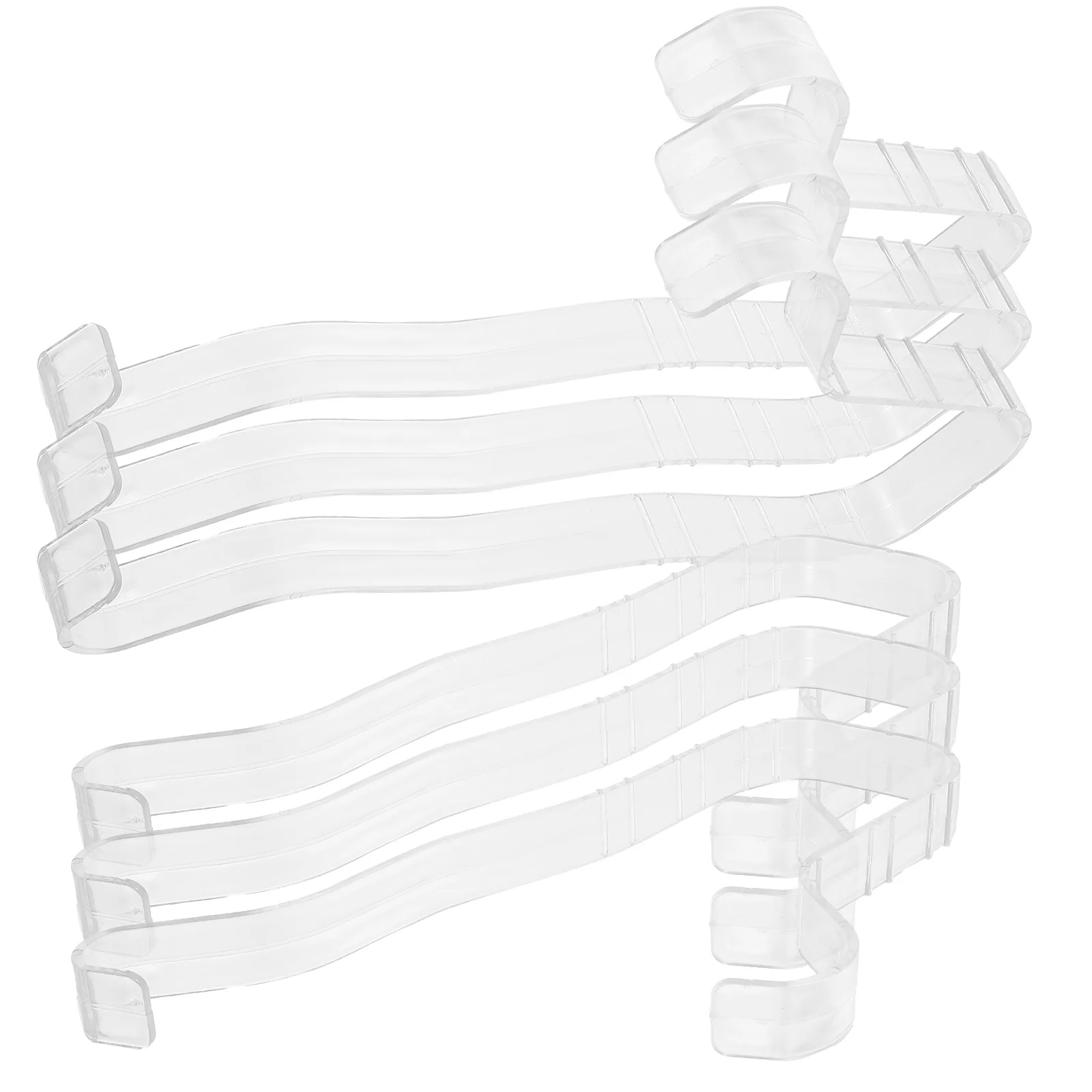 

6 Pcs Shoe Stretcher Display Rack Holders Plastic Shaper for Sandal Tall Boot Inserts Shape Holders Shoe Store Stand
