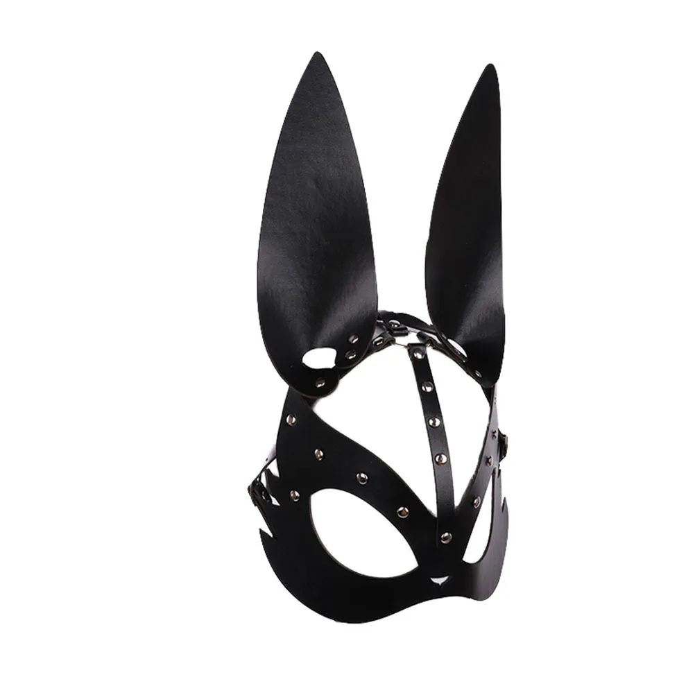 

Rabbit Mask Bunny Style Costume Accessory For Masquerade Party Halloween Carnival Easter Decor Mask Prop
