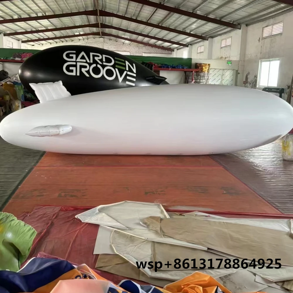 

Customized Logo 4m Inflatable Air Balloon,commercial Advertising Rc Blimp Airship