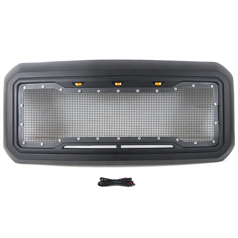 Body China Factory Wholesale Car Accessories Auto Front Grill Stainless Steel Wire Mesh Grille Insert Fit For F250 2011-2016