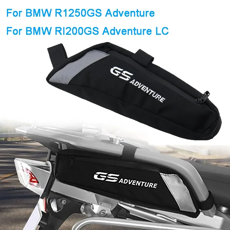 Motorcycle Frame Side Pockets Luggage Waterproof Bag Repair Tool Placement Bags Toolbox For BMW R1200GS R1250GS LC ADV