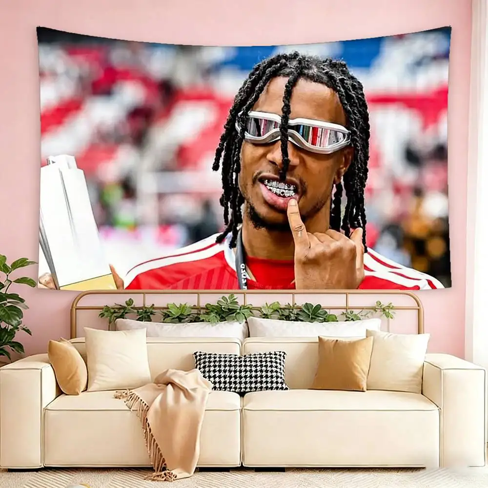 King of Assists Michael Olise Flags Suitable For Party Club Outdoor Interior Wall Decoration Banner Fans Gift