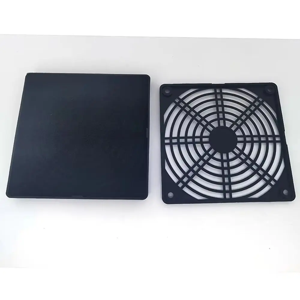 4Pcs Guard Grill Protector PC Computer Fan Filter Cleaning Case 40/50/60/80/90/120mm Fan Dust Filter 3in1 ABS Case image 4