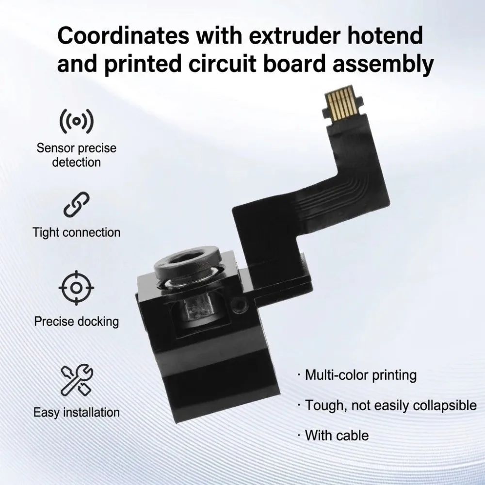 Hall Effect Detection Filament Runout Sensor Board Hall Effect Switch Module for Bambu Lab A1/A1 Mini/X1/P1 Series/X2D/P2S