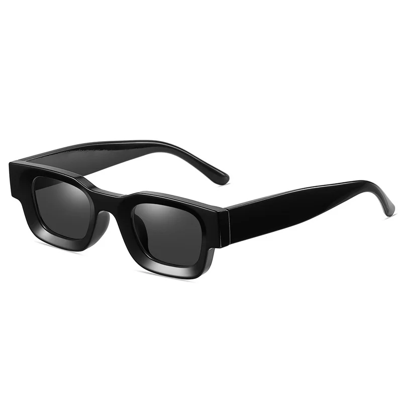 Kleine Platz Polarisierte Sonnenbrille Frauen Männer Hip Hop Vintage Punk Sonnenbrille Luxus Marke Design Shades Anti Blau Licht Brillen – Detail 2