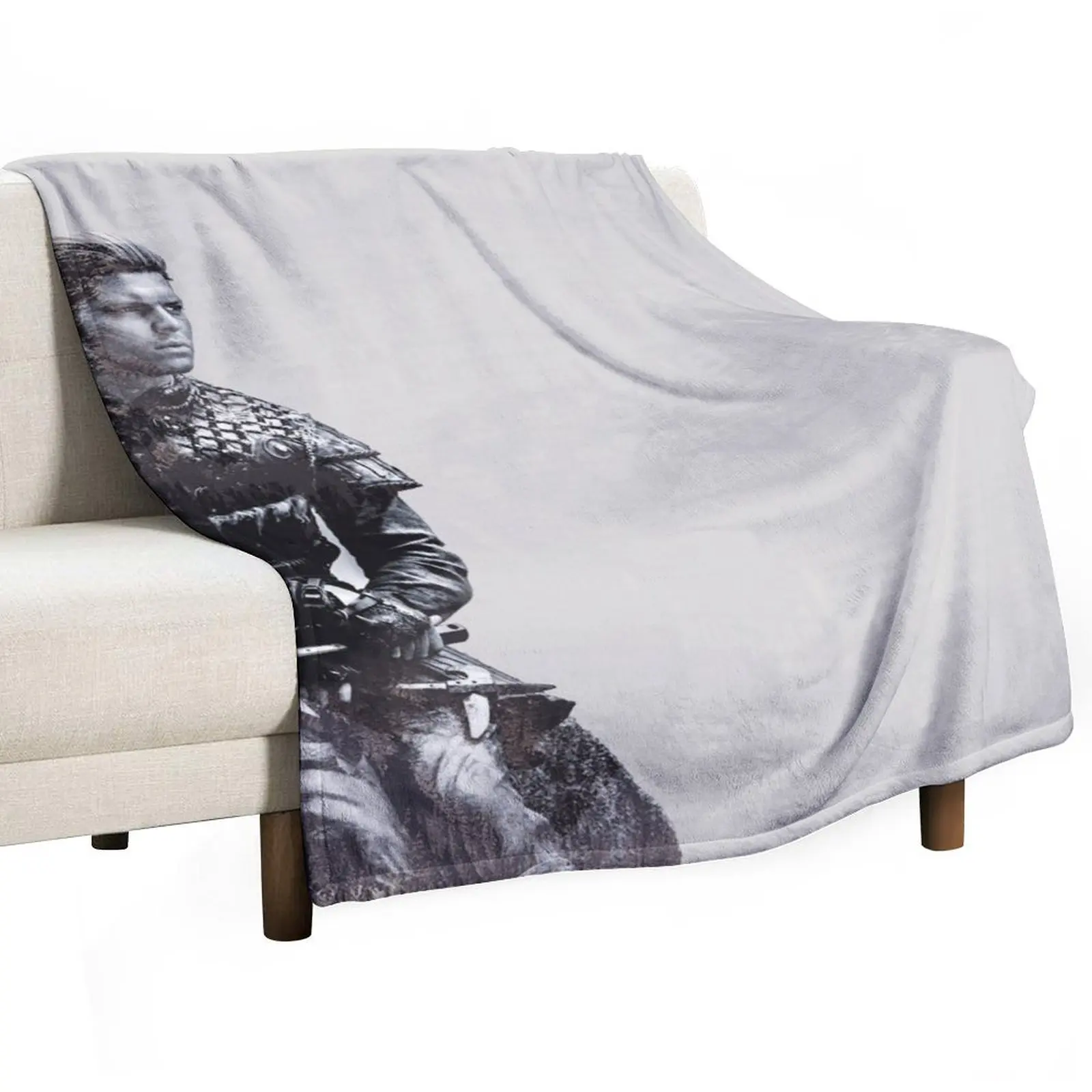 بطانية Ivar The Boneless Throw لتزيين عيد الميلاد للبطانيات الحرارية للشعر الشتوي