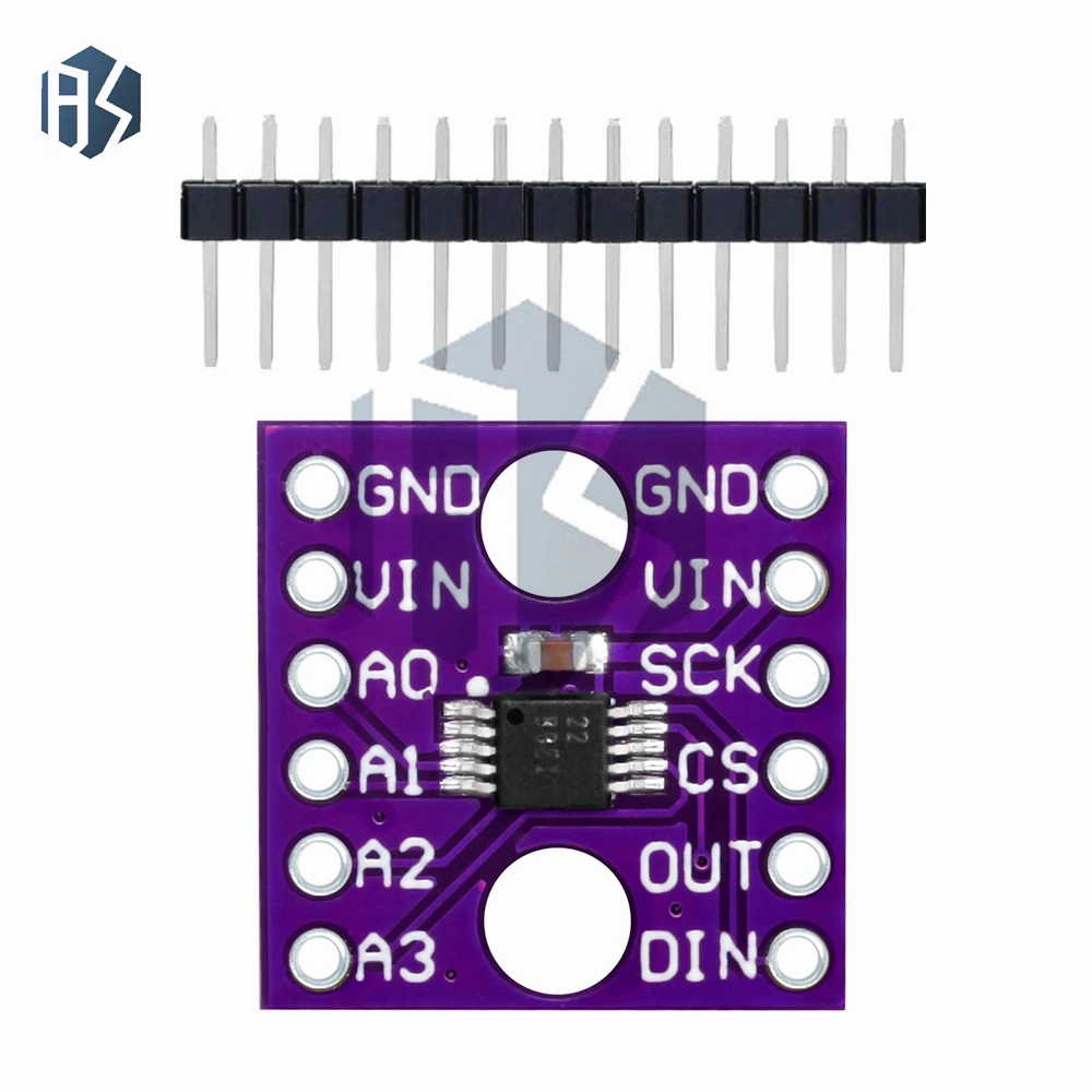 ADS1118 16 Bit I2C IIC AD converter ADC SPI communication module development board for arduino