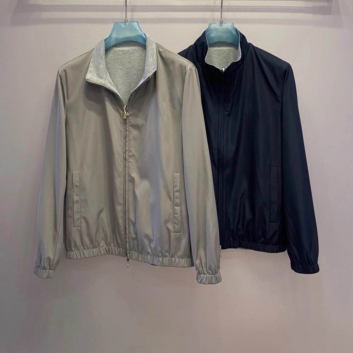 

BC 25aw однотонная минималистичная повседневная двусторонняя куртка с вышивкой