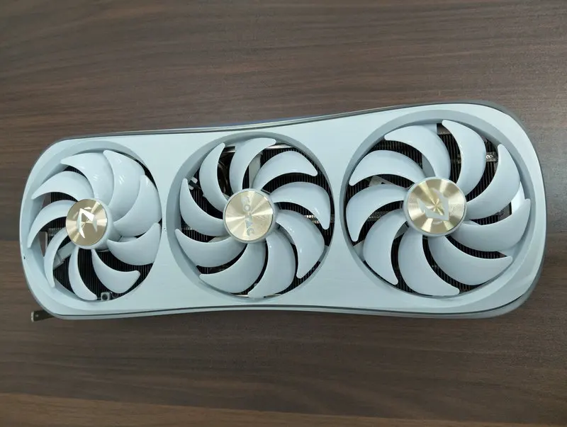 The Original Radiator Cooler for ZOTAC RTX4080 AMP Video Card White Black with Backplate