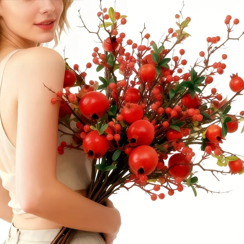 Large Artificial Pomegranate B - Christmas Tree Artificial 评论和价格