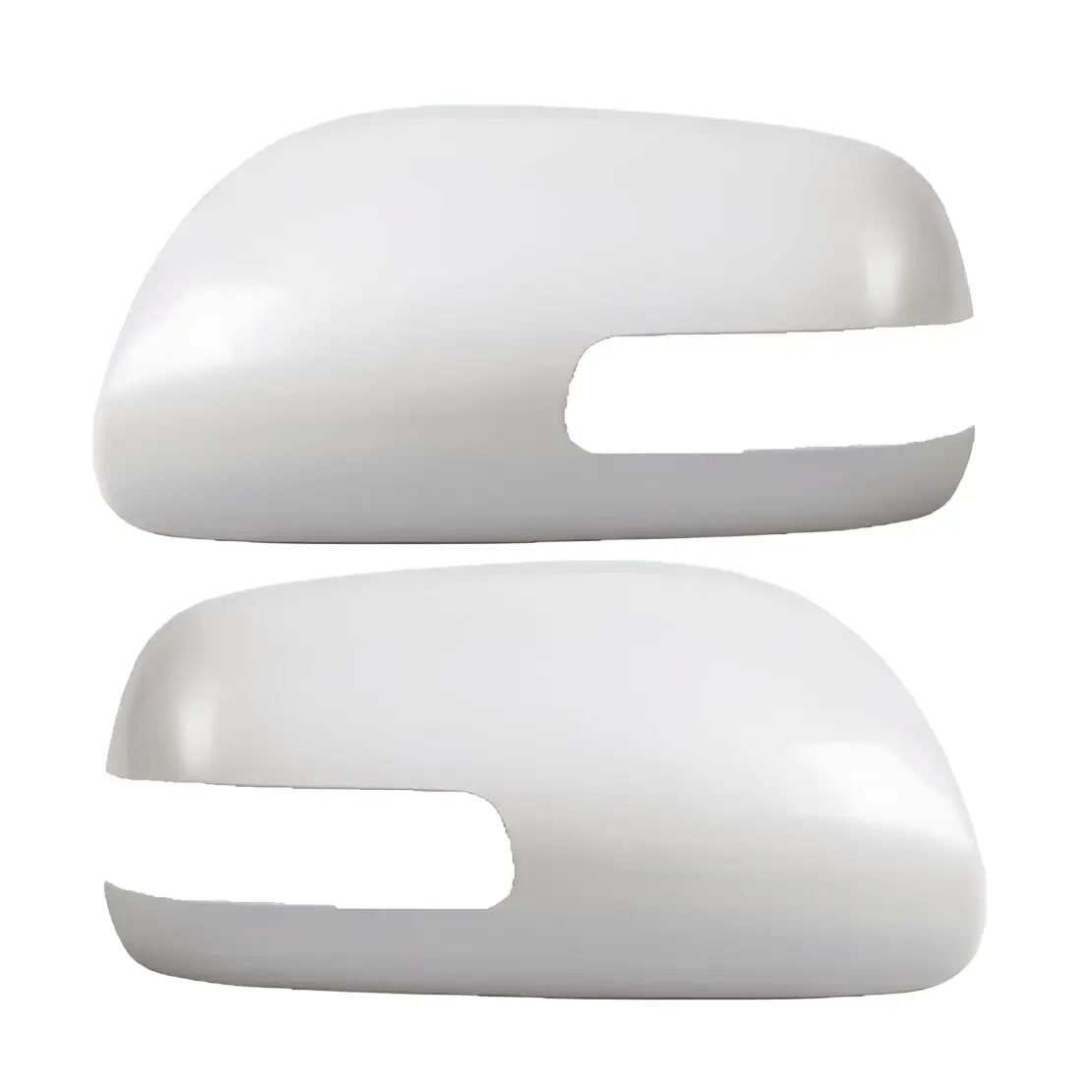 

1 пара белых передних левых и правых боковых накладок на зеркало заднего вида, пластиковая накладка, подходит для Scion Tc 2011 2012 2013 2014 2015 2016