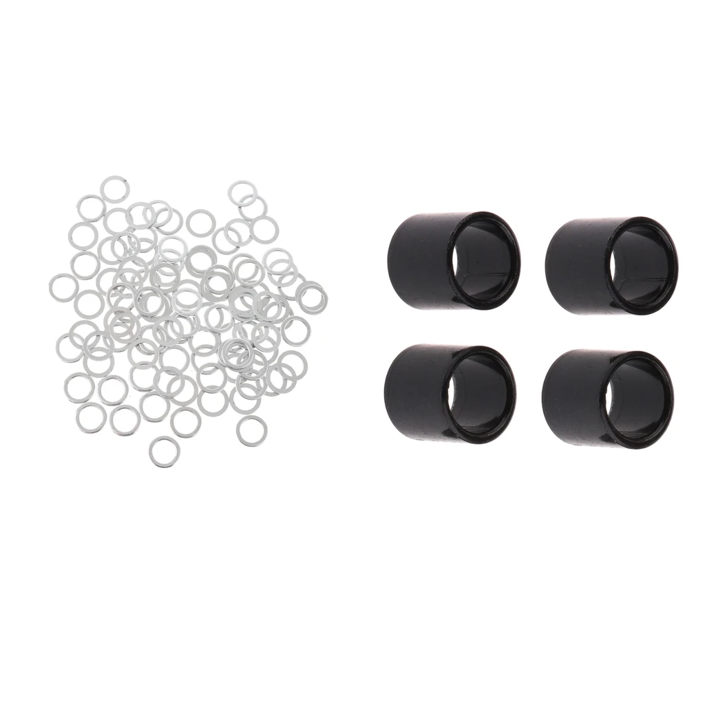 Skateboard Hardware Set 100pcs Truck Washers + 4pcs Bearing Spacers