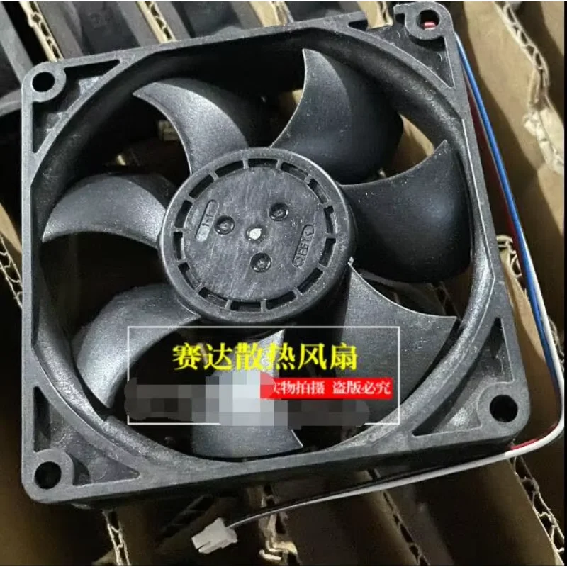 NMB 08020SA-24N-BU DC 24V 0.15A 80x80x25mm 4-Wire Server Cooling Fan