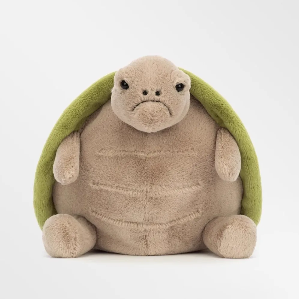 Timmy Turtle Plush Toy Soft Stuffed Animal Doll Cute Tortoise Plush Figure Home Decor Birthday Gift For Women Friends