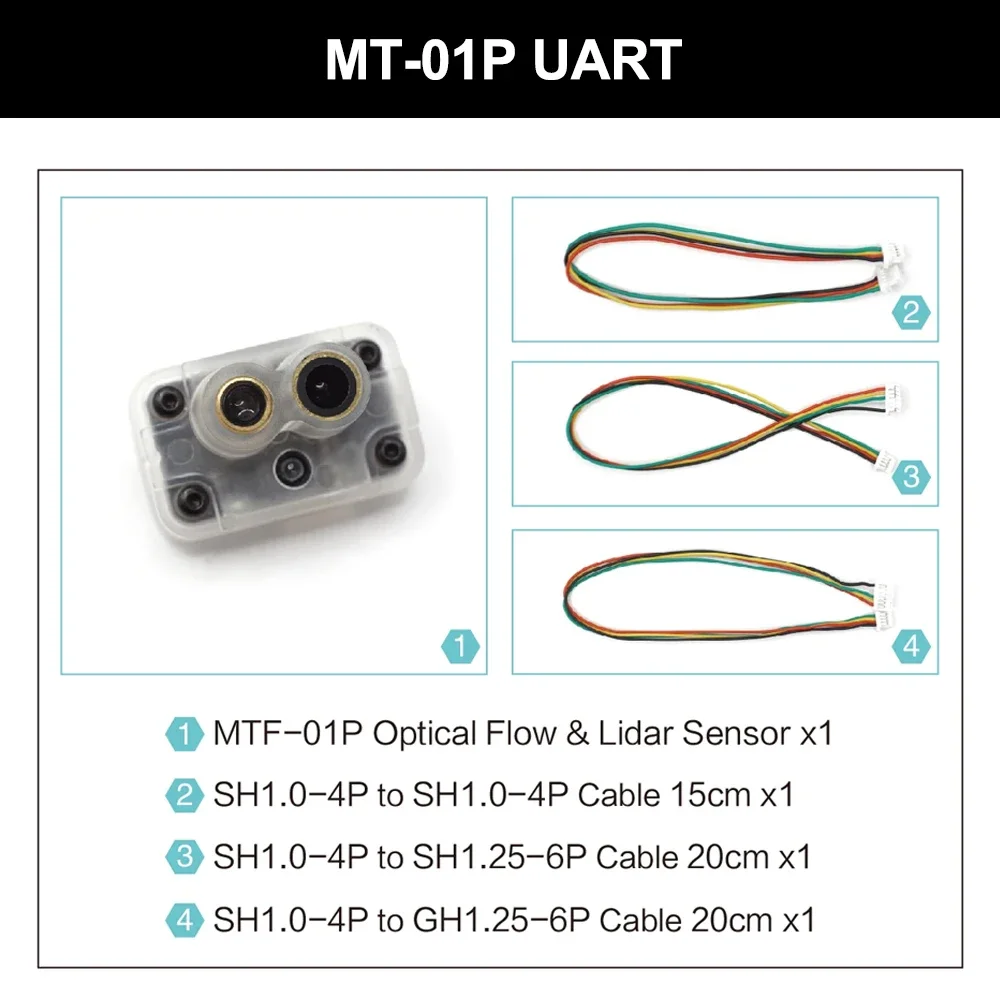 MT-01P 10m Laser Range Finder Module Anti-Strong Light for UAV Drone Altitude Hold, Obstacle Avoidance & Auto Landing Sensor