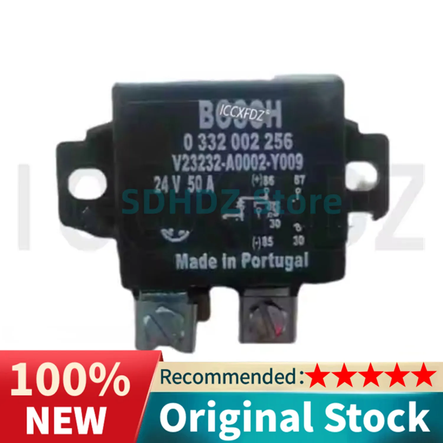 0332002256 V23232-A0002-Y00 0 332 002 256 Excavator DC controlled AC regulator 24V relay