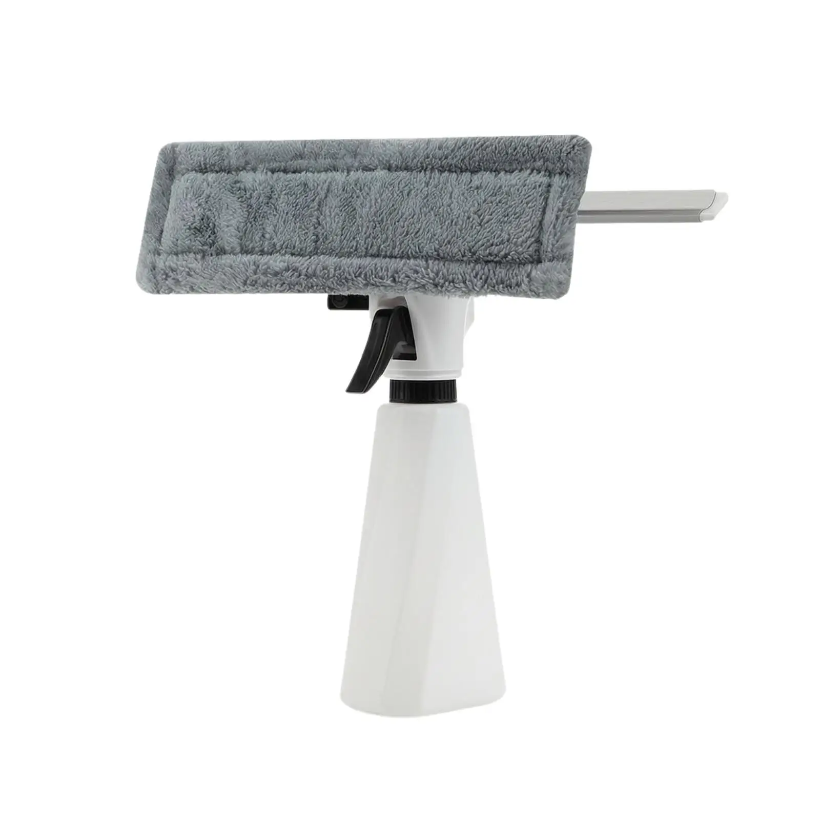 Handheld Window Cleaning Sprayer with Microfiber Pad Triple Action Glass Squeegee Tool for Home Shower Door Streak Free Cleaner