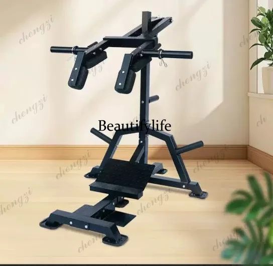 Barbell lever squat heel trainer, hamstring quadriceps, fitness equipment