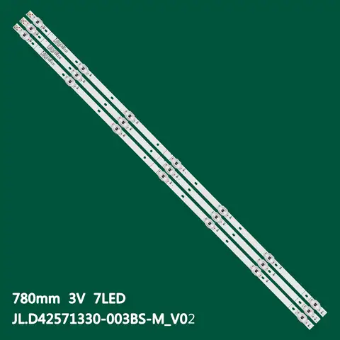 Hisense LED 백라이트, 43H6E 43H7608 H43A6140 H43A6140UK LB43051 V0 JHD425S1U51-T0L2 S0 FM LC-43Q7030U LC-43Q7040U LC-43Q620U
