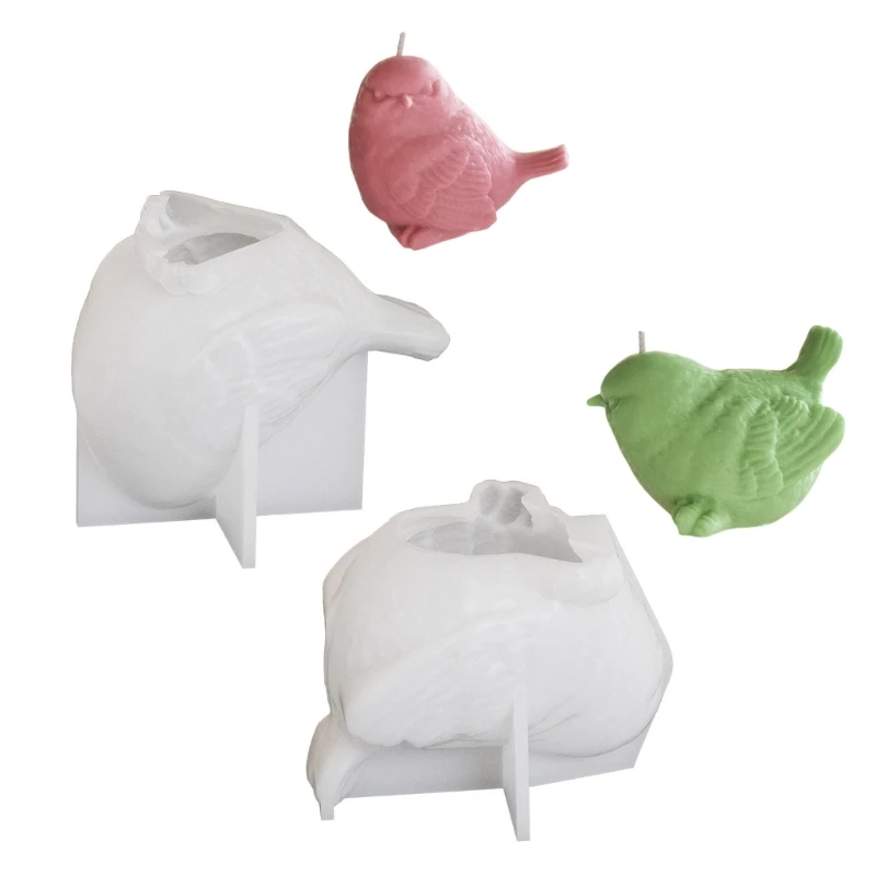 

Craft Bird Figures Using This Long Time Silicone Mold Daily Use