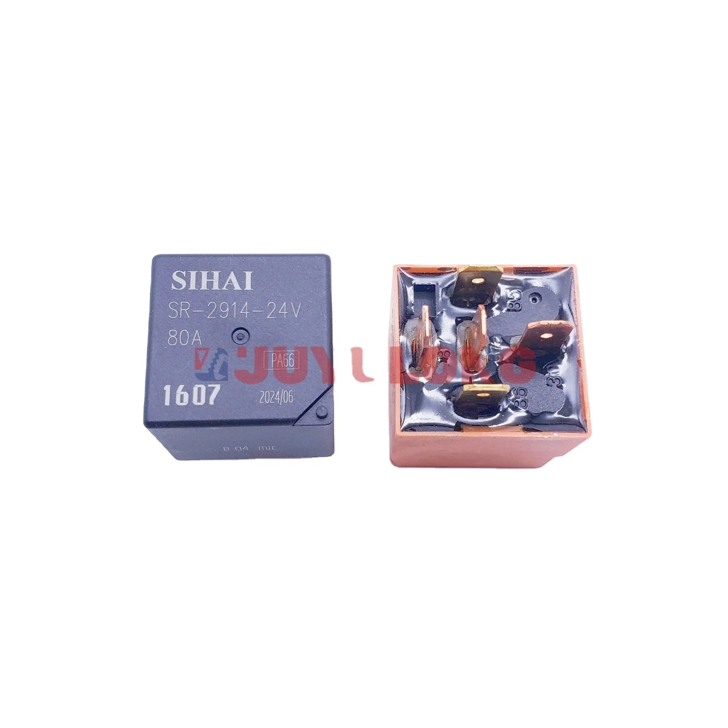 

Automobile Truck Engineering Machinery Parts 12V24V Volt Copper Core Relay 80A Waterproof Four-pin Five-pin Modified Universal