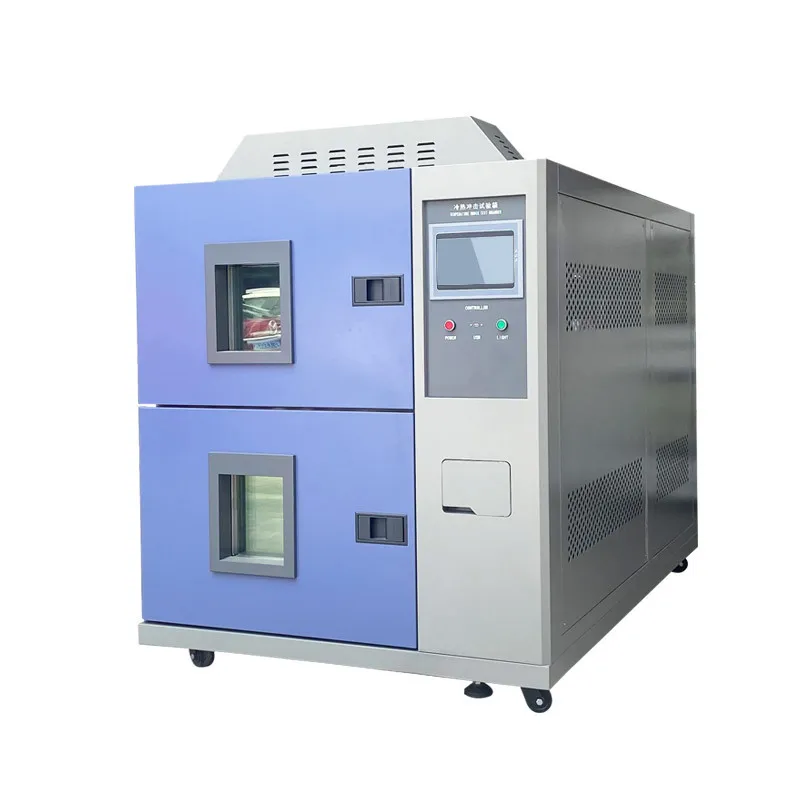 test chamber, high and low temperature impact testing device Hot and cold cycle test chamber experimental setting