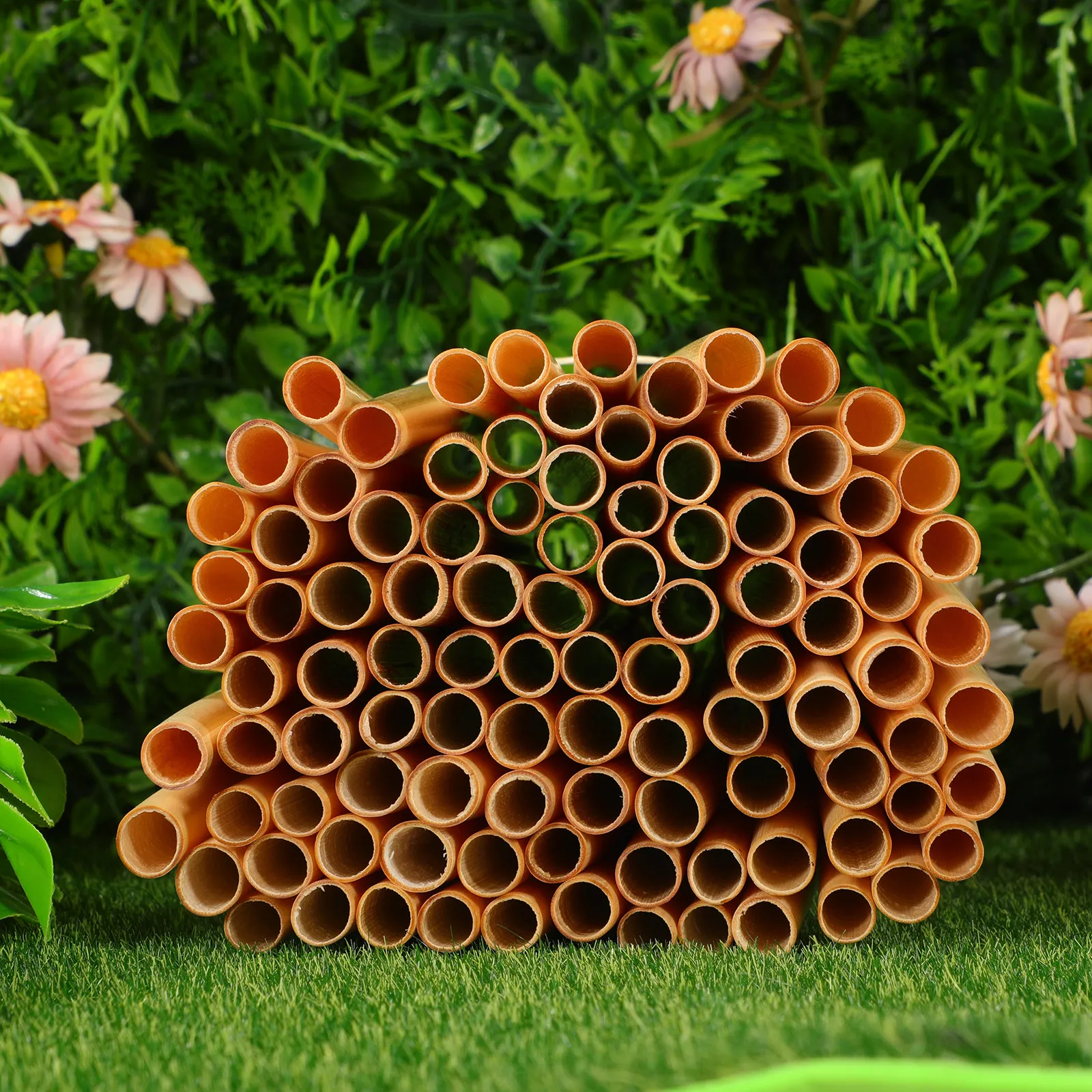 100 Buah Tabung Lebah Buluh Al - Gardening Tools Youtube ulasan dan harga