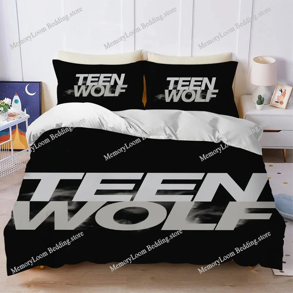 

American TV Teen Wolf Duvet Cover Set Home Style Bedding Soft Laundry Cotton Bed Four Seasons Student Dormitory Luxury Gift741