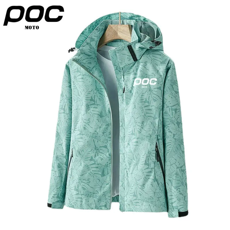 

Outdoor New Women MOTO POC Bicycle Clothing Mountain Bike Jersey Windproof Motorcycle Jacket Downhill Breathable Cycling Jackets