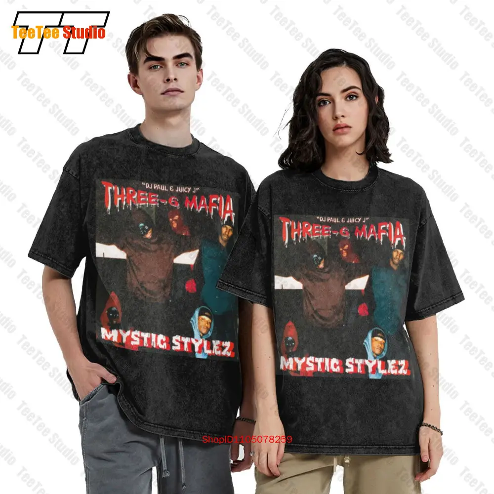Three 6 Mafia Mystic Stylez Rap Oversized T-Shirt VY4W