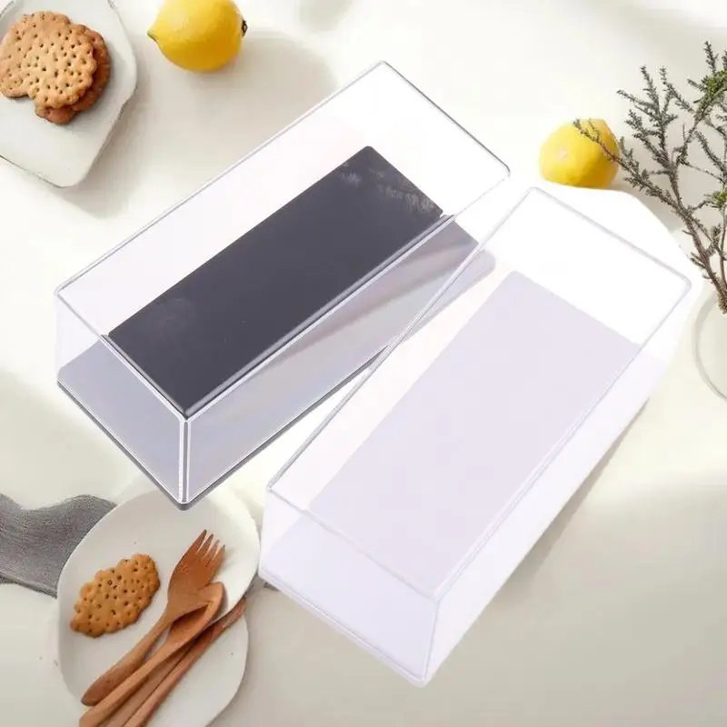 1Pcs Transparent Acrylic Box, Practical 1/43 Diecast Model Car Storage, DIY Dustproof Toy Display Stand.