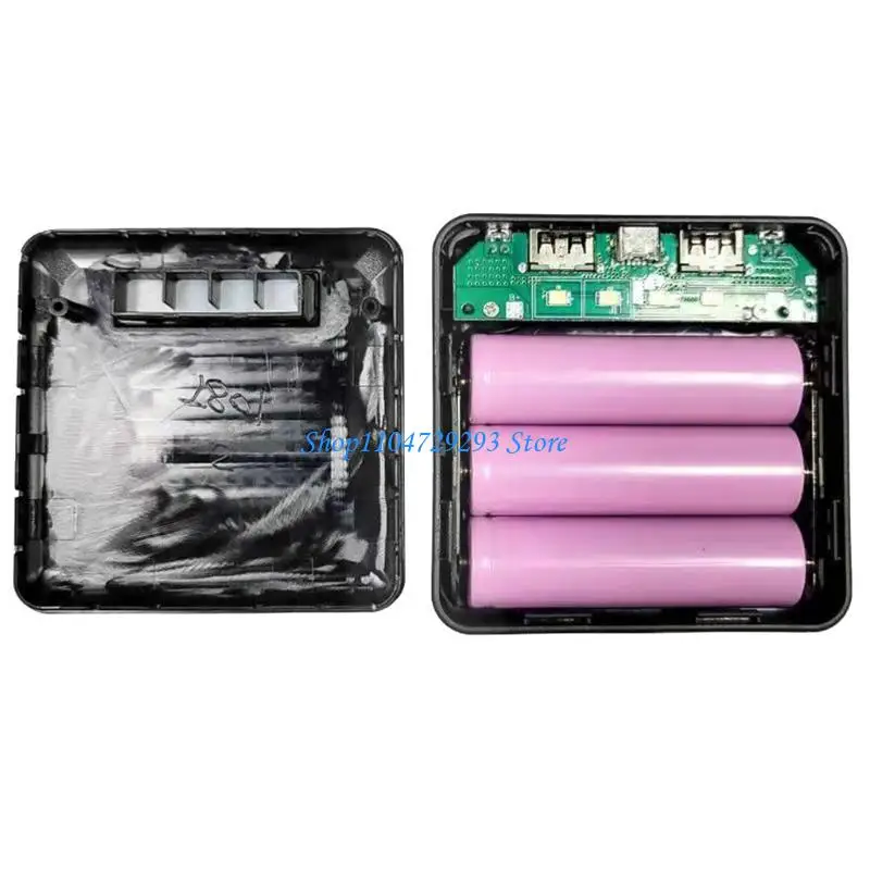 

Y2GD DIY Cases DIY Shells Battery Cases with LED Light Function