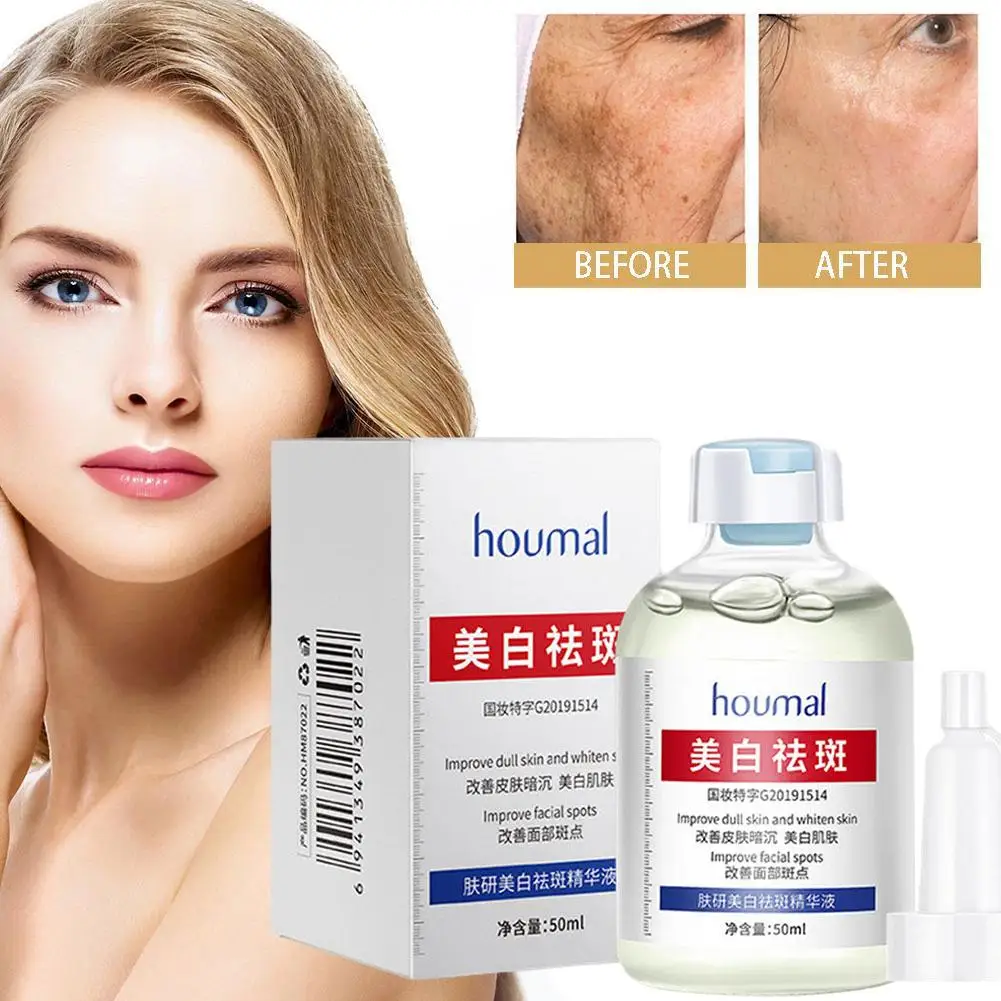 Mancha escura Niacinamida Soro, Ácido hialurônico, Clareamento, Cúrcuma, Colágeno, Facial, Produtos para cuidados com a pele, Novo, Atacado