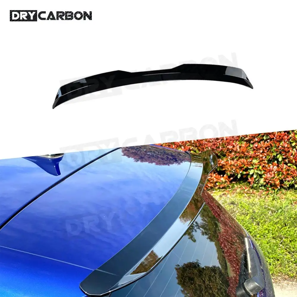 

M Style Racing Spoiler Wing Boot Lip Spoiler For VW Volkswagen Golf 8 MK8 2020 + Gloss Black Rear Roof Wing Spoiler Accessories