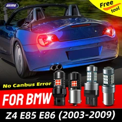 2pcs For BMW Z4 Roadster Coupe E85 E86 2003 2004 2005 2006 2007 2008 2009 Red  No Error LED Brake Stop Tail Lights Blubs