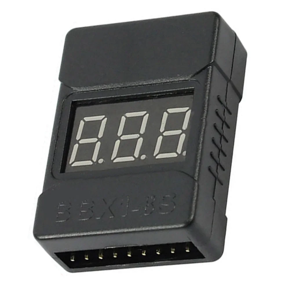 Battery Maintenance 1-8S Voltage Meter Battery Voltage Tester Unit Voltage Display Range Voltage Display Range